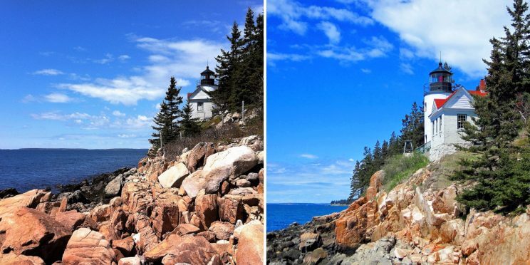 Bass Harbor Head Light au Mount desert island Maine