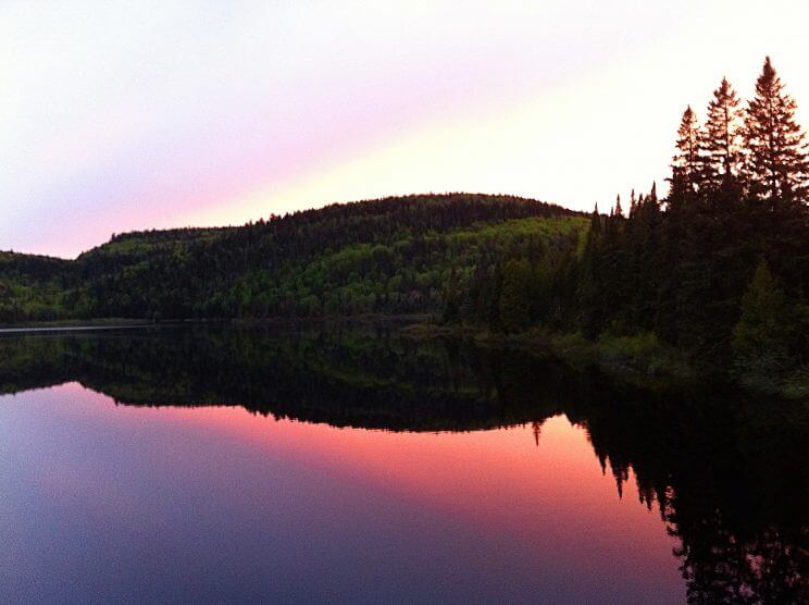 Parc national de la Mauricie dans l'est du Canada