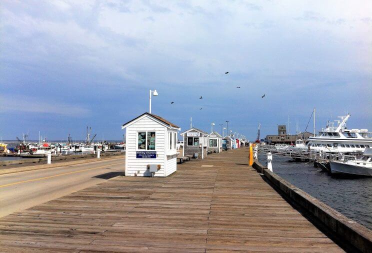 Provincetown à Cape Cod sur la côte Est des Etats-Unis