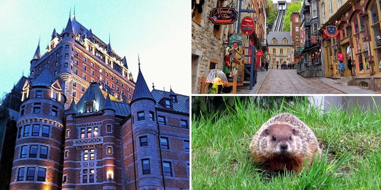 Visiter Quebec et ses monuments dans l'est du Canada