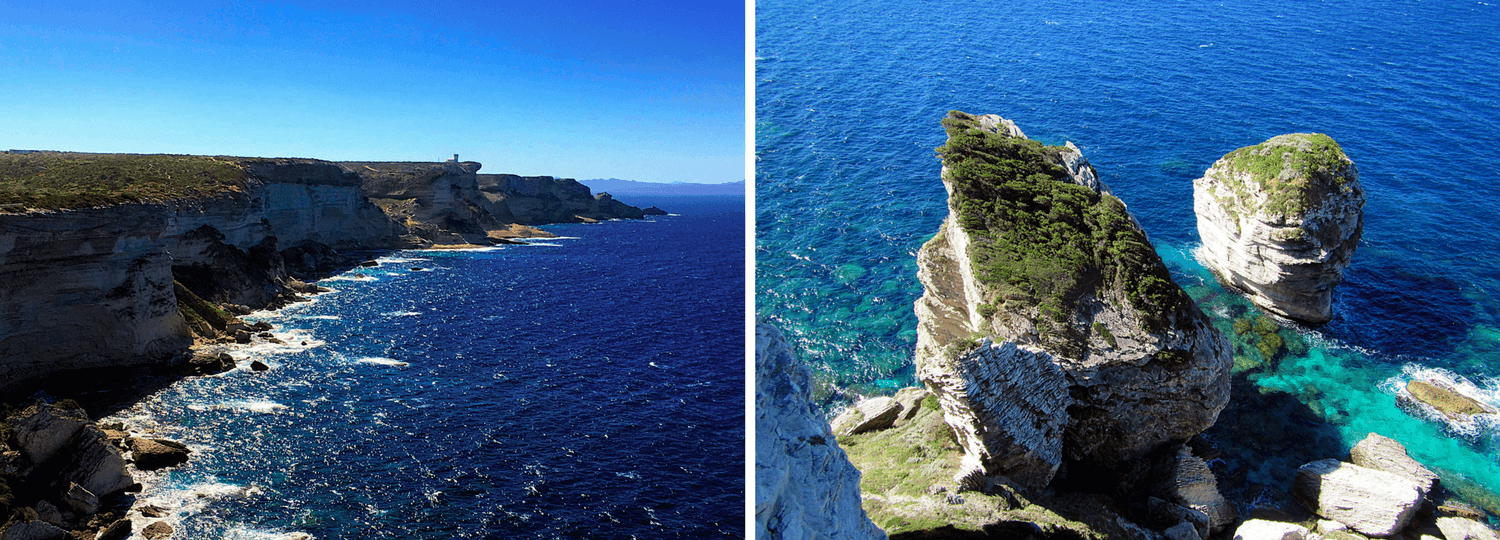 Phare de Pertusato et le Grain de Sable à Bonifacio