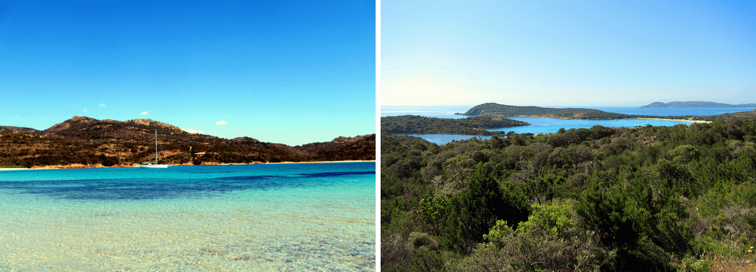 Plage et baie de Rondinara en Corse du Sud