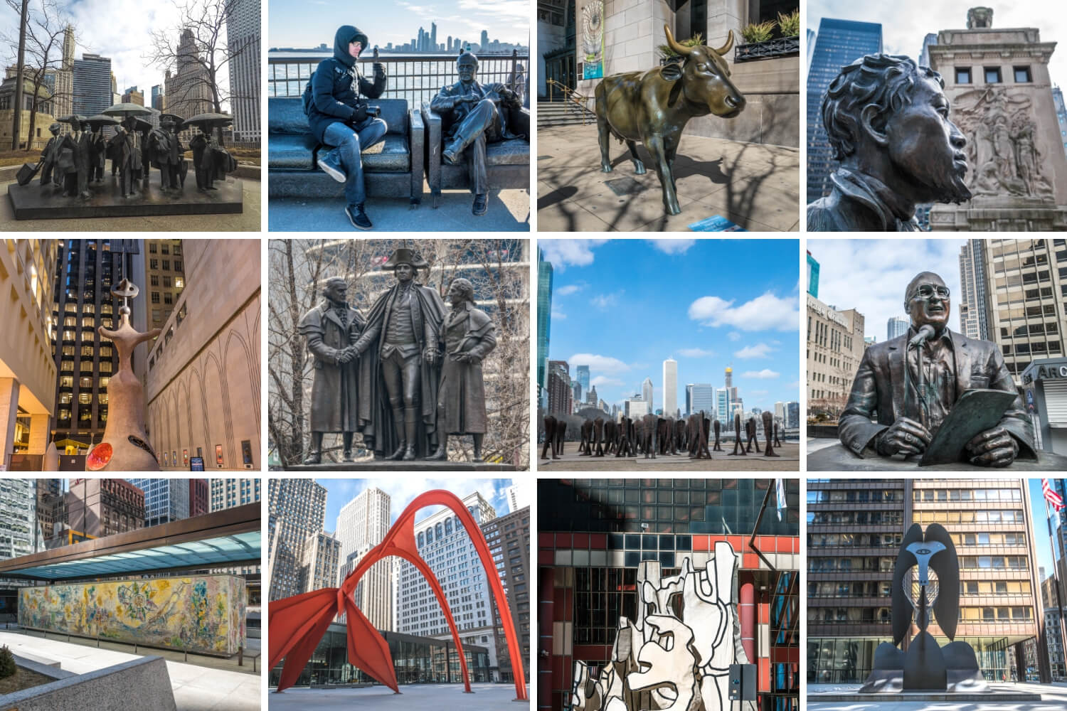 Sculptures dans Chicago