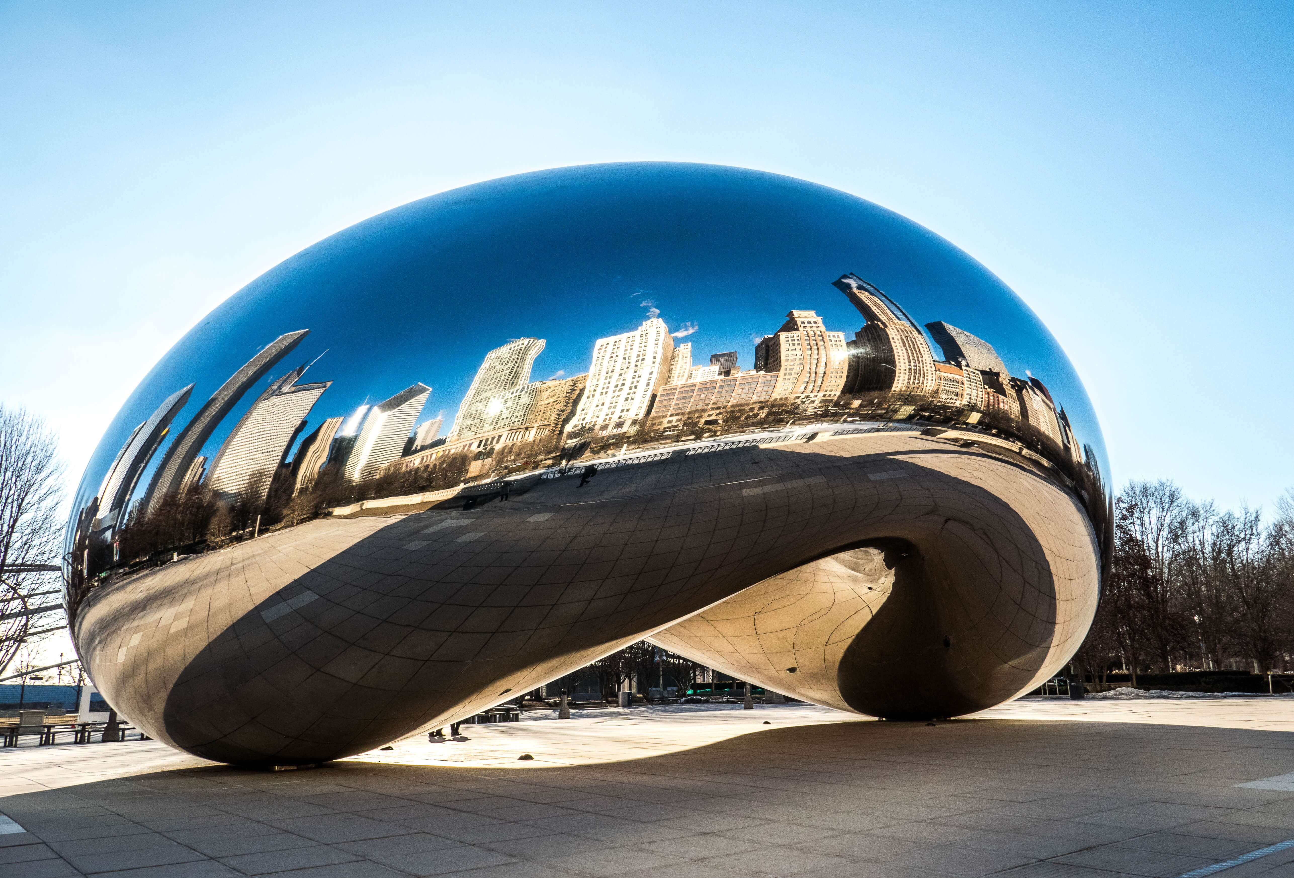 The Cloud Gate ou le Bean Chicago
