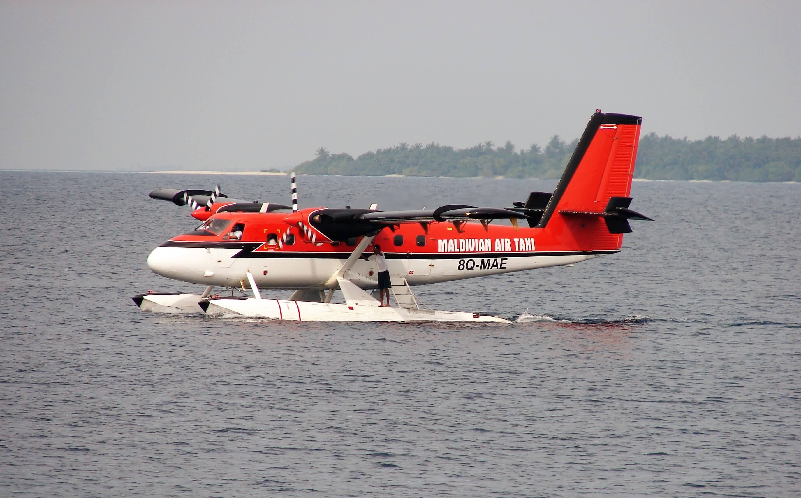 L'hydravion le taxi des airs pour les vacances aux Maldives