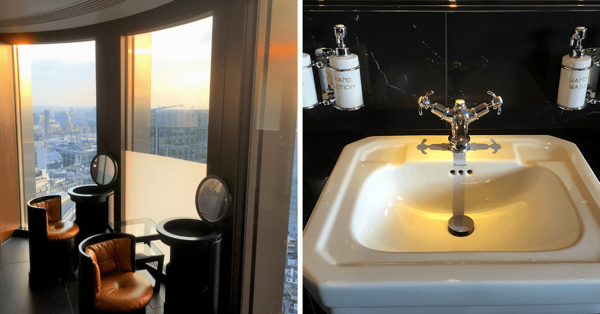 Vue depuis les toilettes du City Social