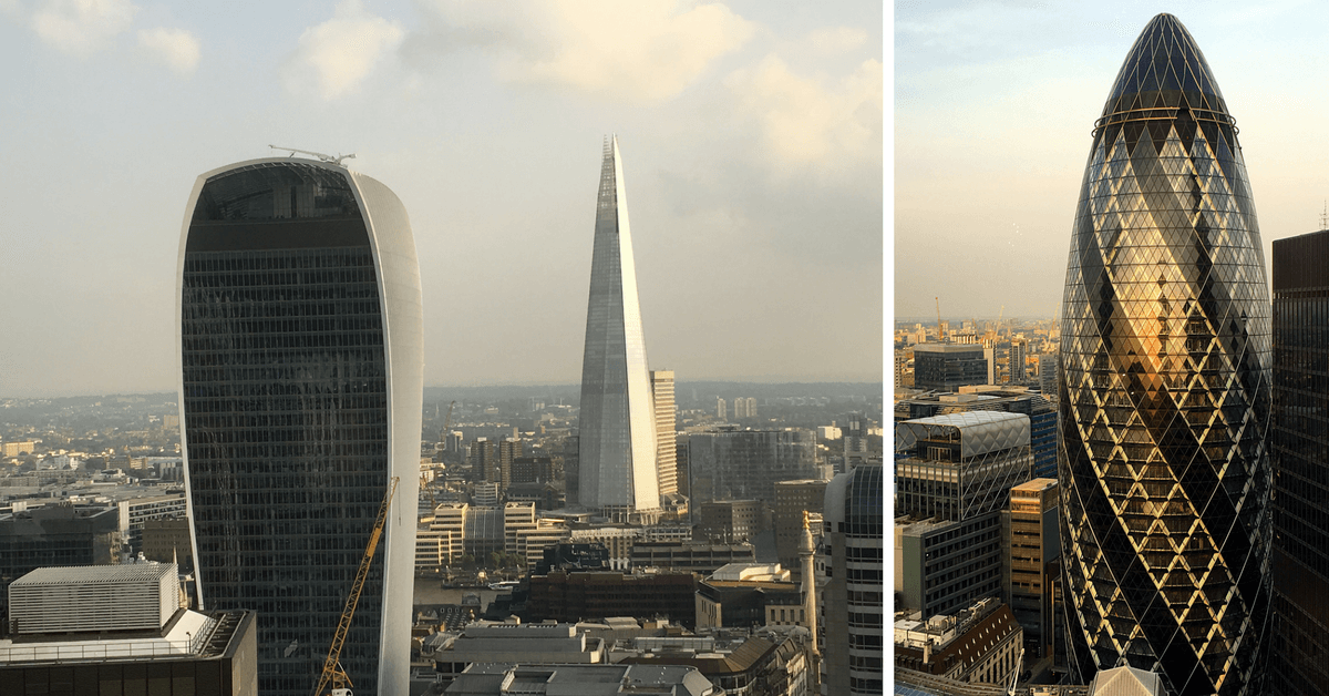 Vue sur Londres depuis le City Social