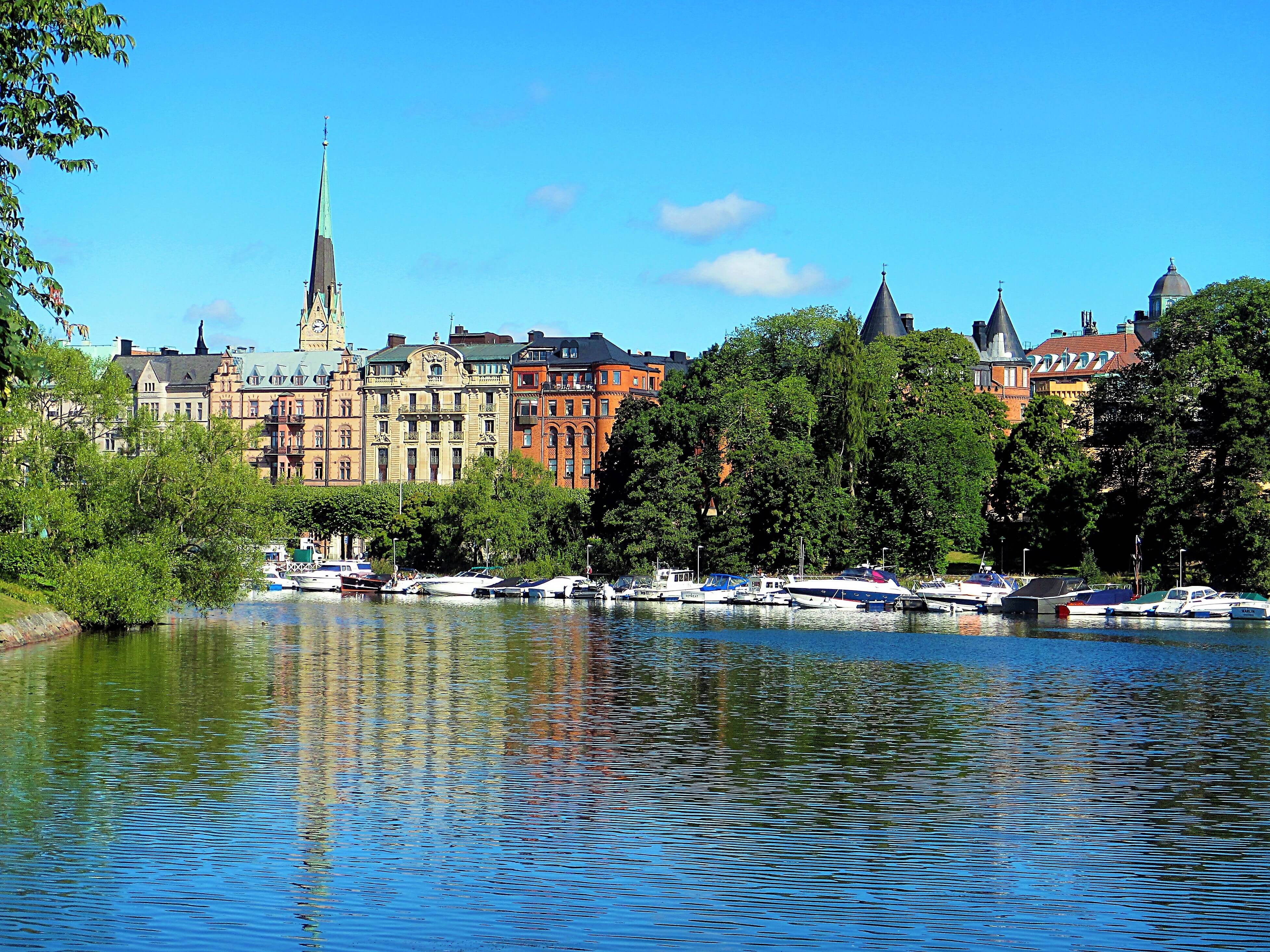 Balade paisible à Djurgarden à Stockholm