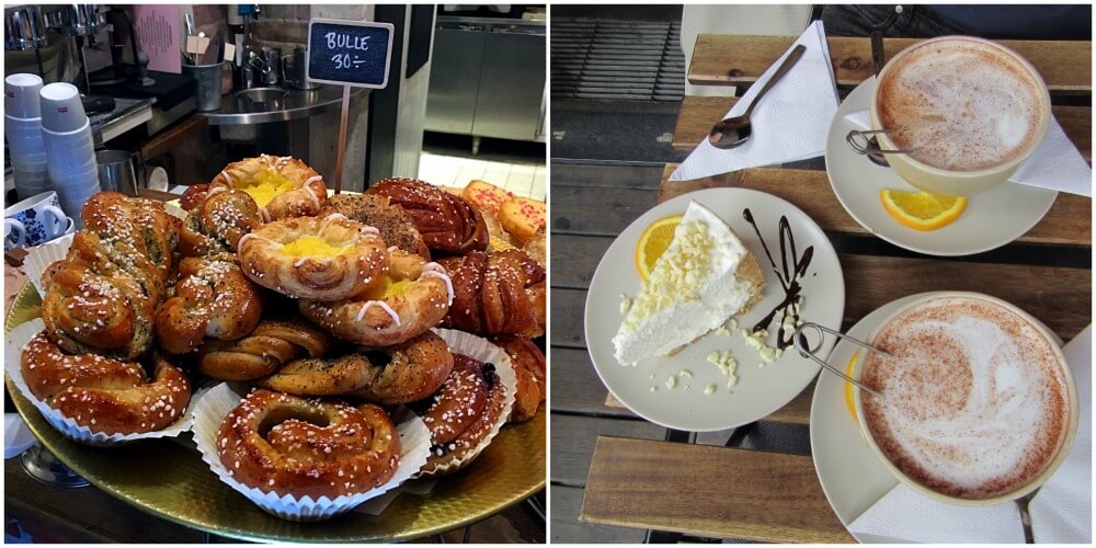 Fika et Kanebulle à Stockholm Suède