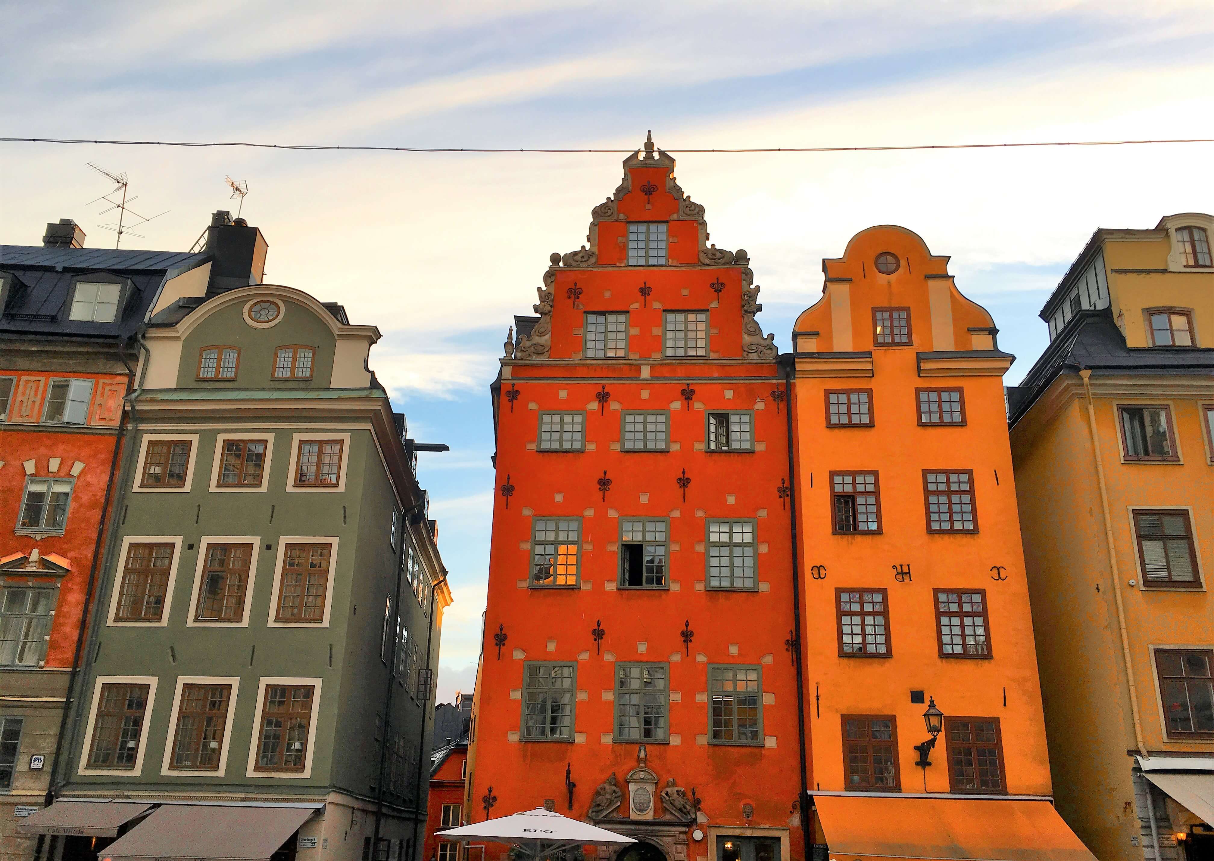 Gamla Stan Stortorget Vieille ville de Stockholm
