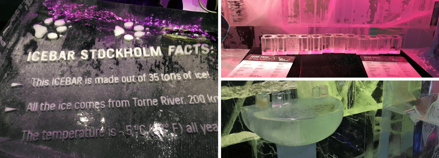 Icebar à Stockholm Suède