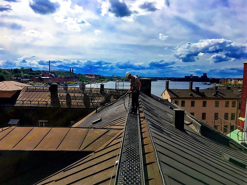 Visite insolite sur les toits de Stockholm