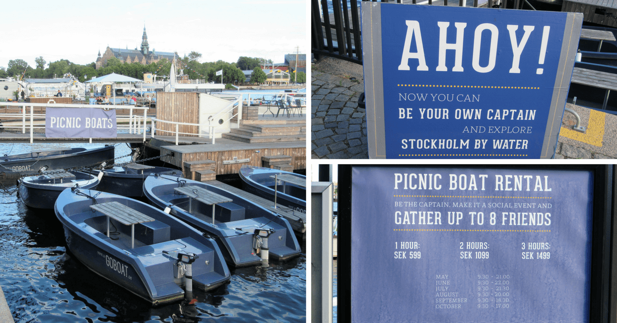 Excursion en bateau pour visiter Stockholm