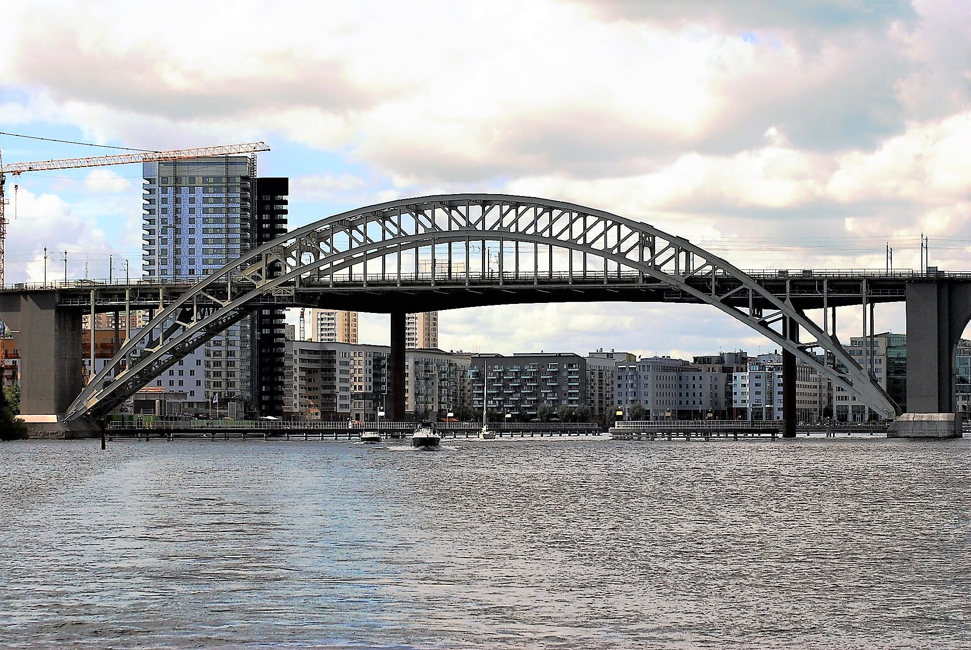 Un des ponts de la visite de Stockholm en bateau