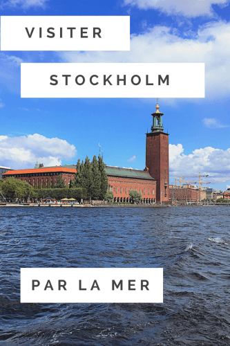 Visiter Stockholm par le mer Pinterest 2