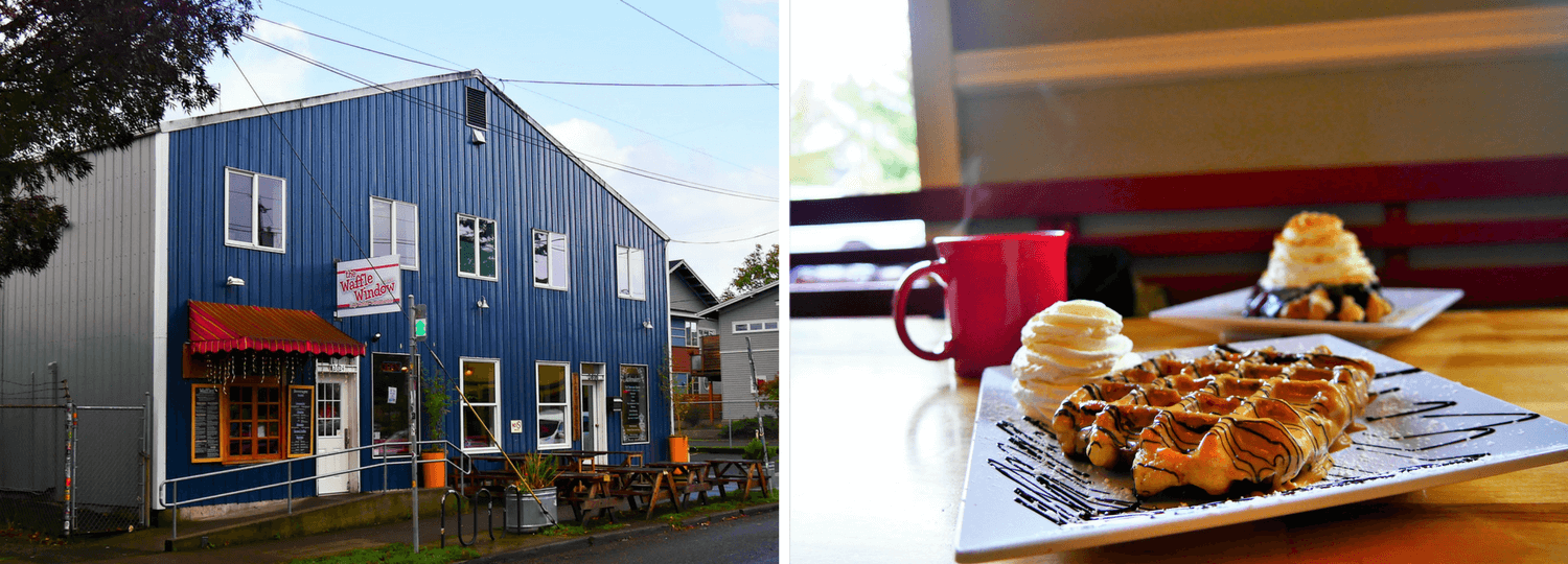 La Waffle Window à Portland Oregon