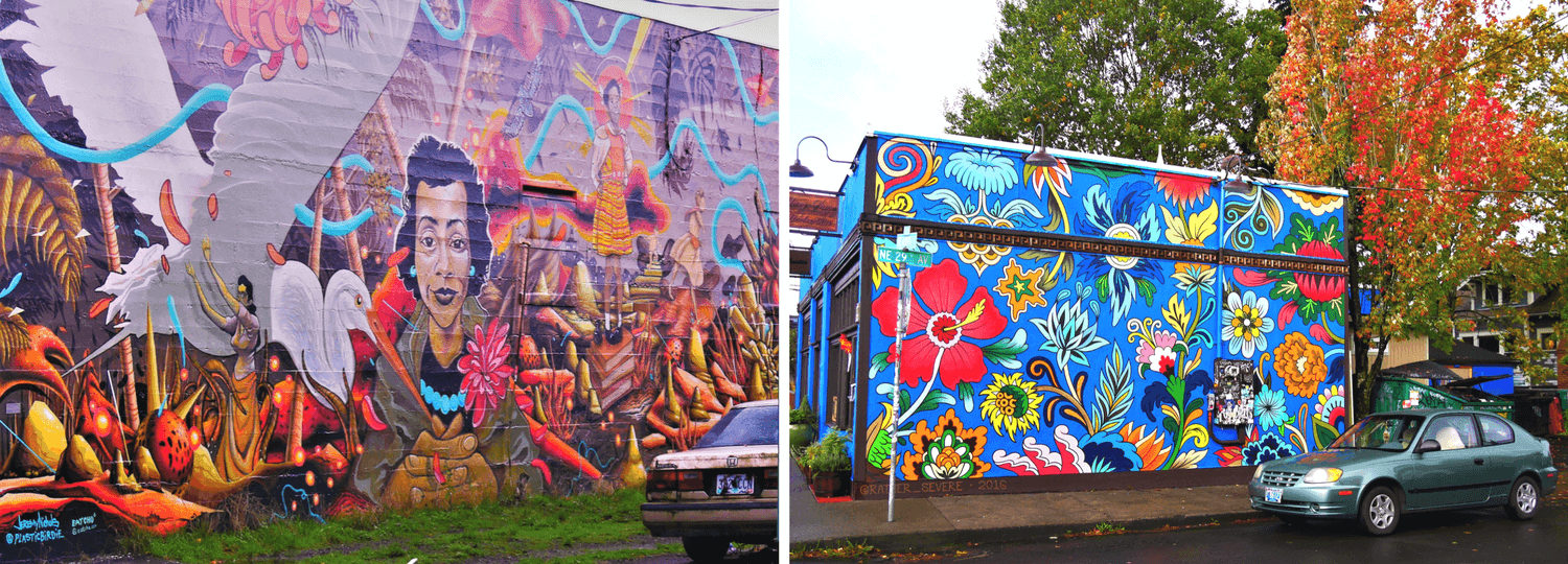 Street Art de Portland dans l'oregon