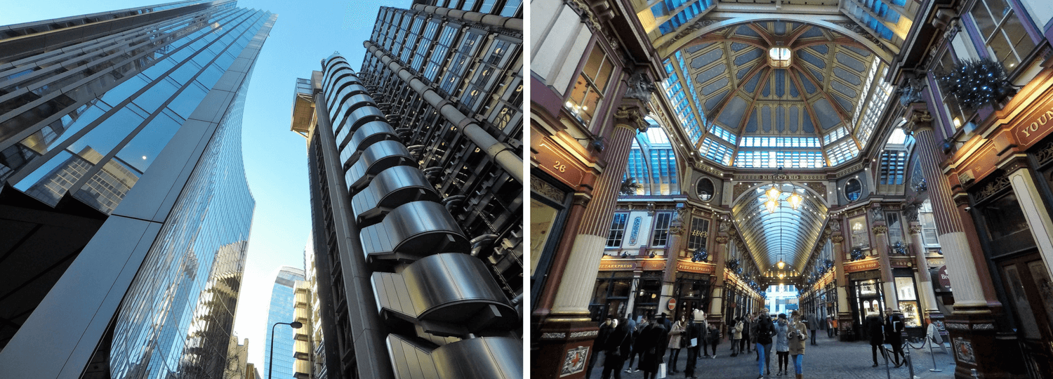 Quartier la City Londres entre modernité et ancienneté