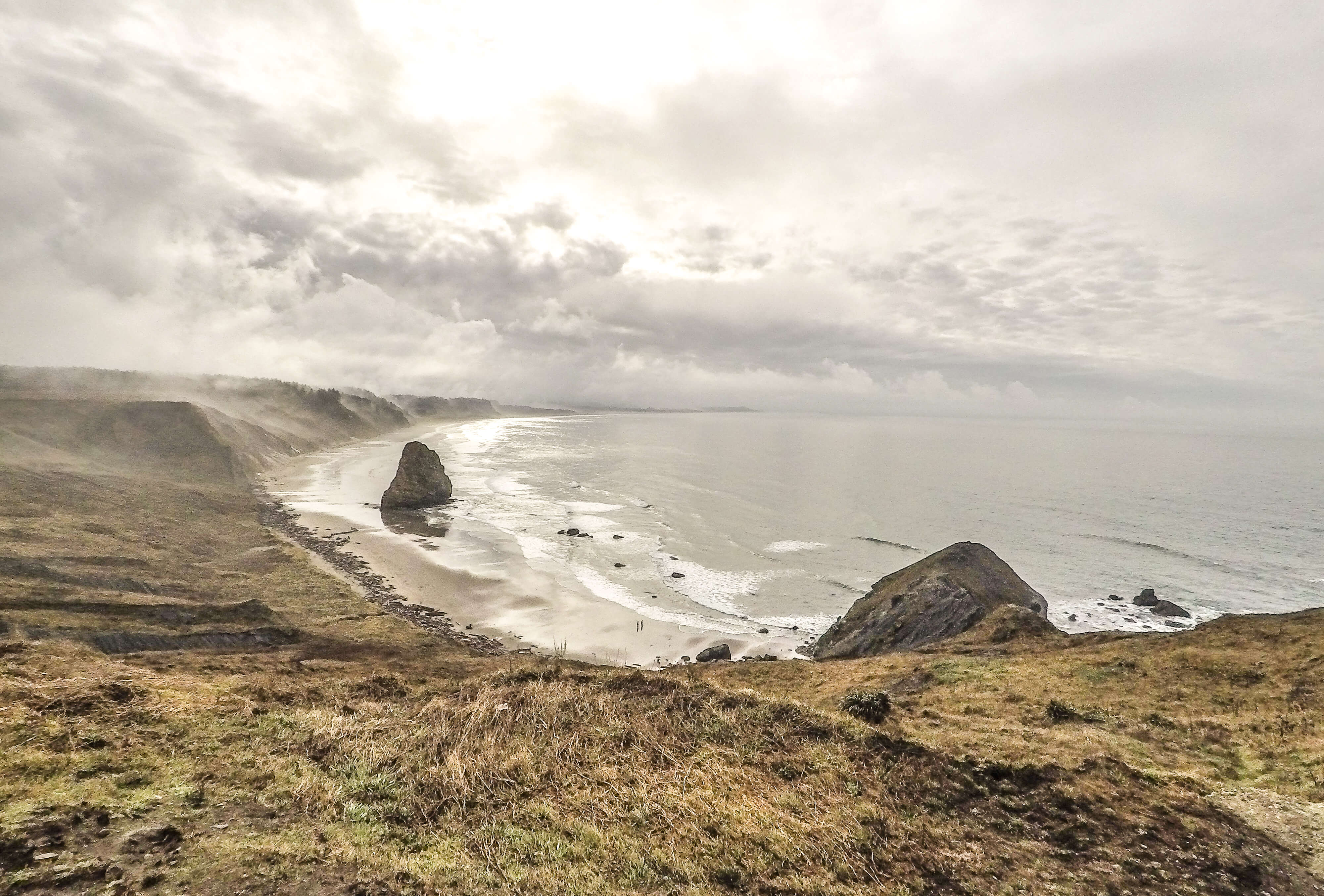 Vue depuis Cape Blanco en Oregon