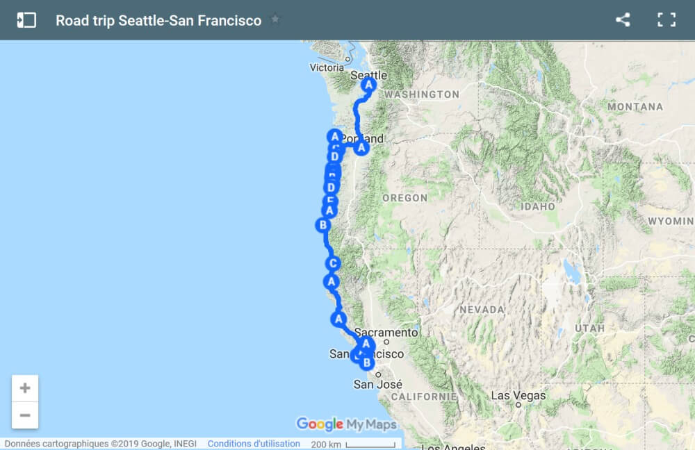 Road trip Oregon et Californie du Nord