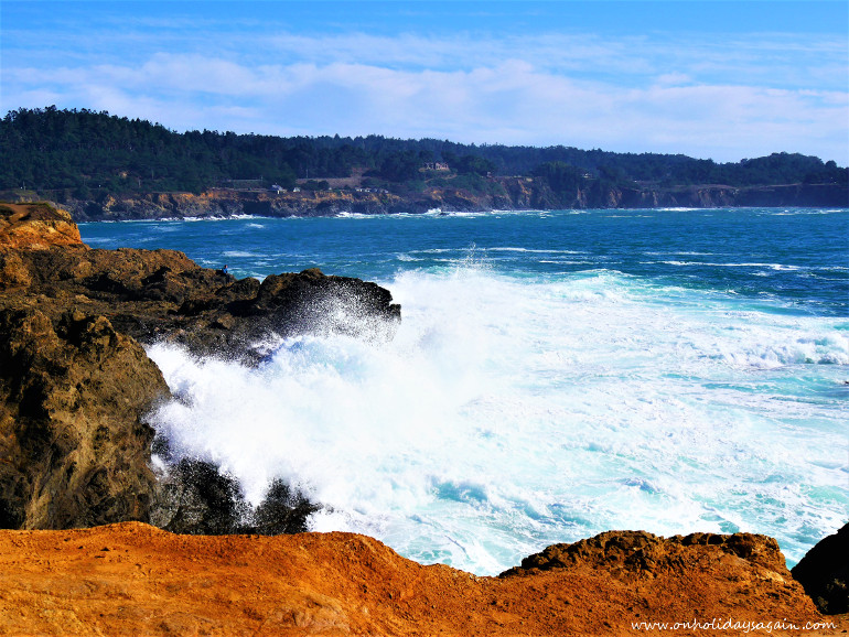 Côte de Mendocino en Californie du Nord