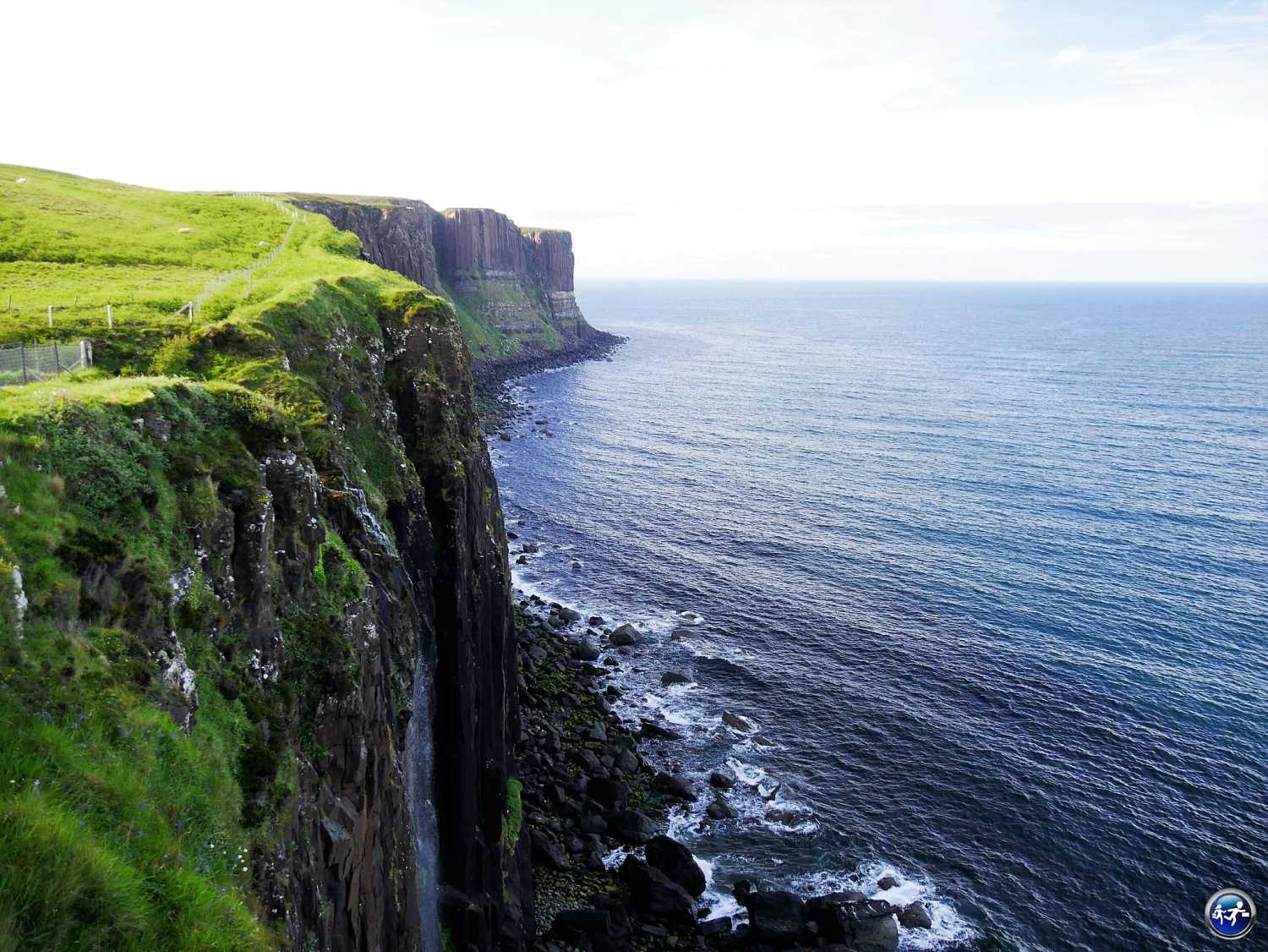 Kilt Rock sur l'Ile de Skye en Ecosse