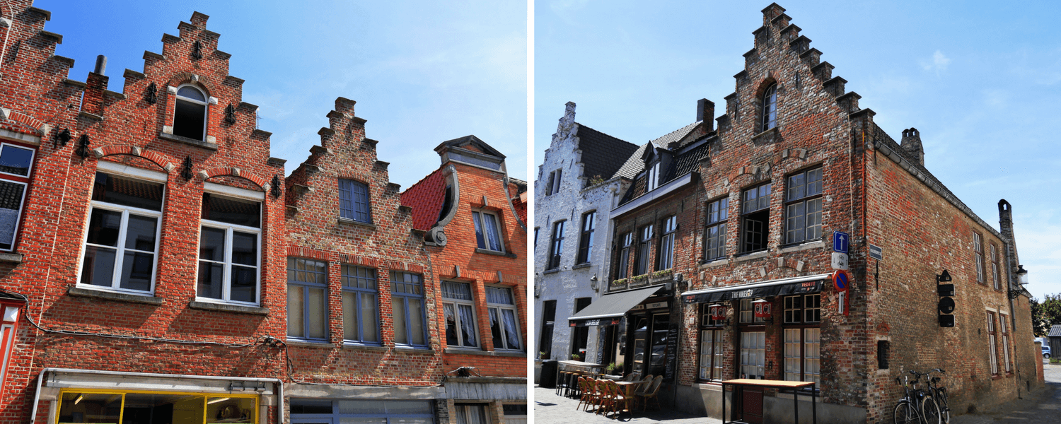 Les façades flamandes de Bruges