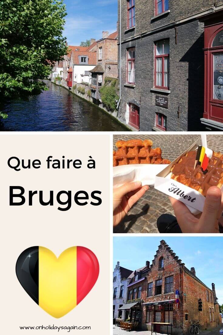 Que faire à Bruges Belgique