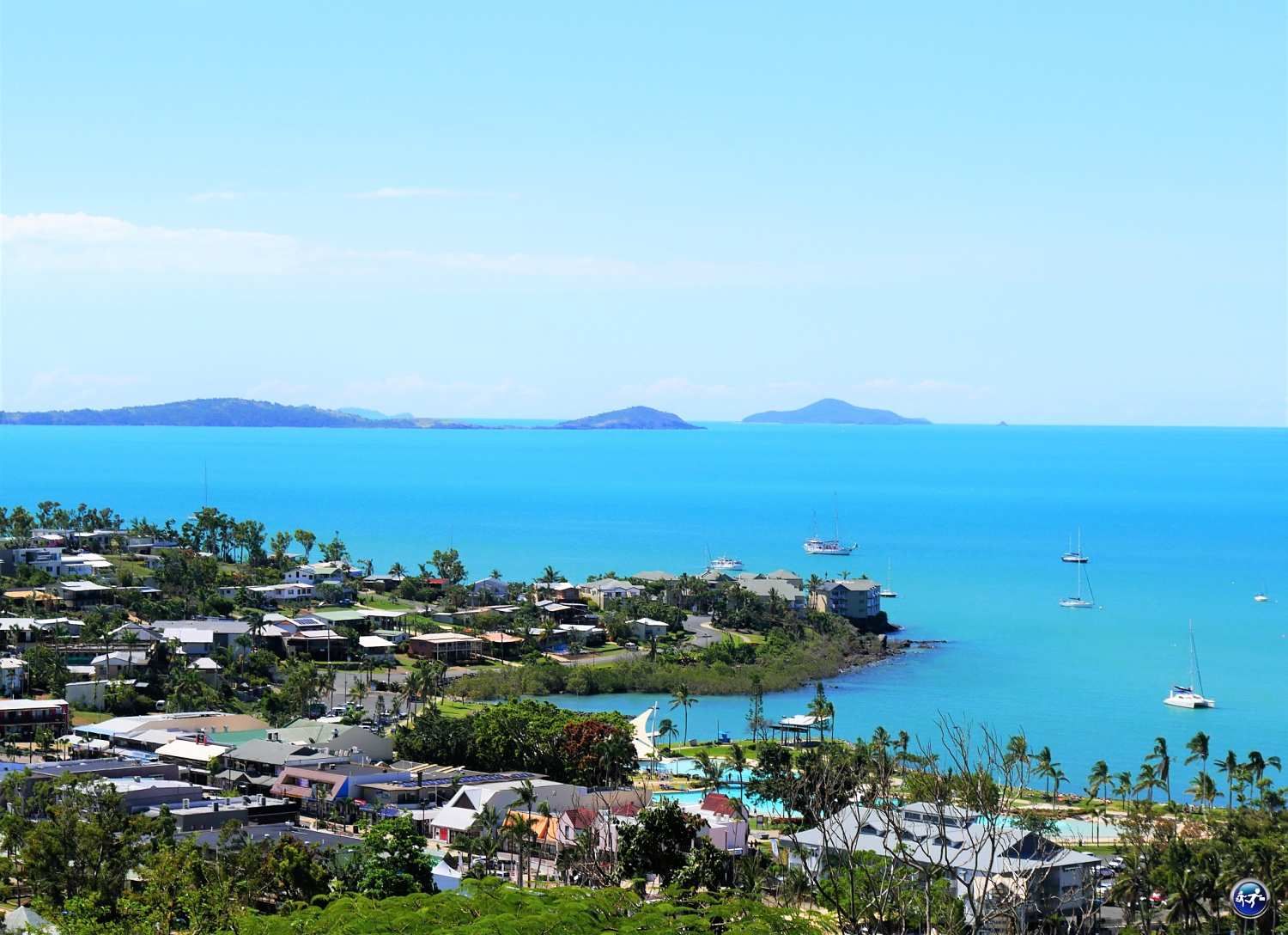 vue océan airlie beach queensland australie blog voyage suisse cosy