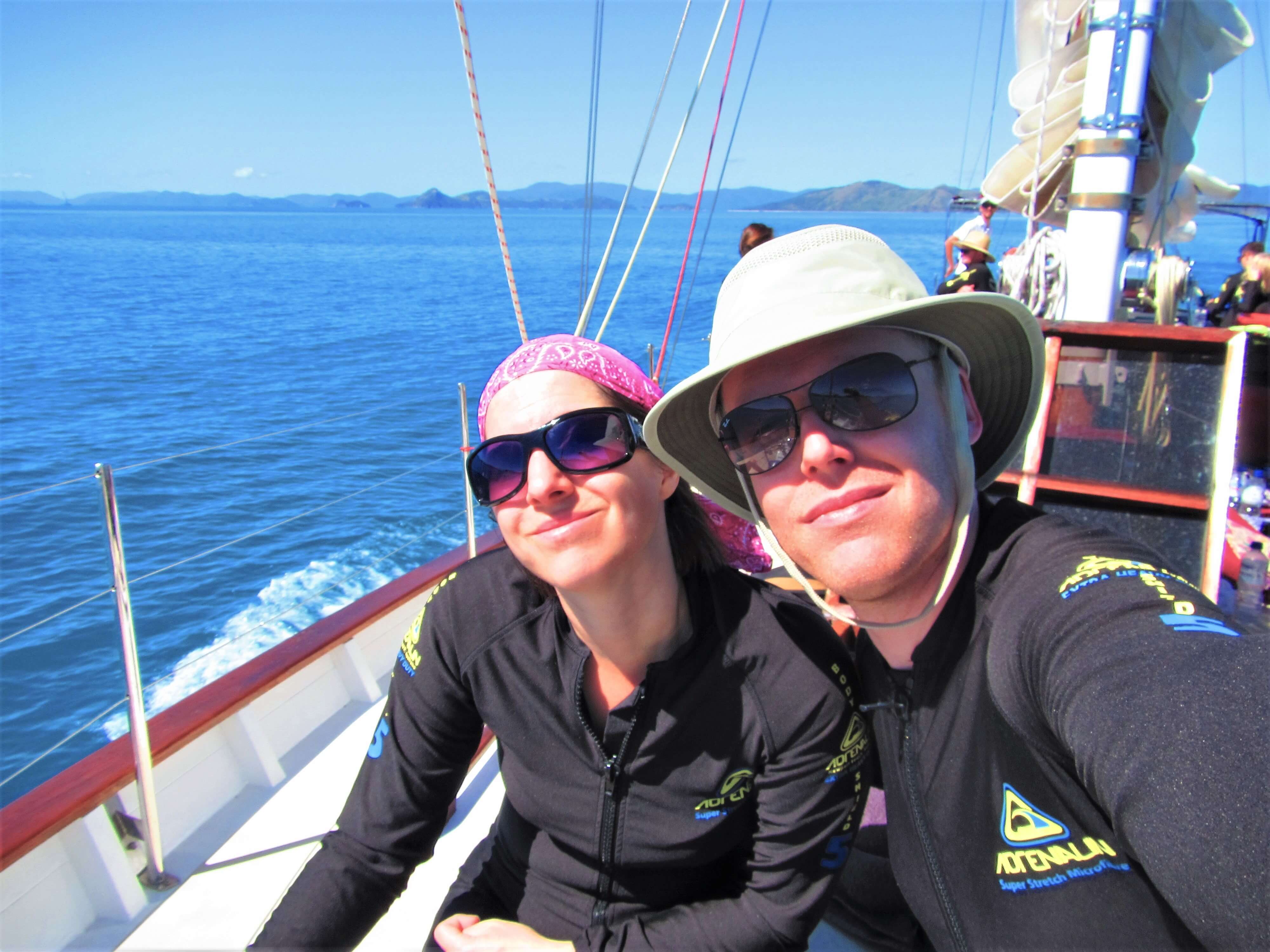 Combinaison de snorkeling pour les iles Whitsundays