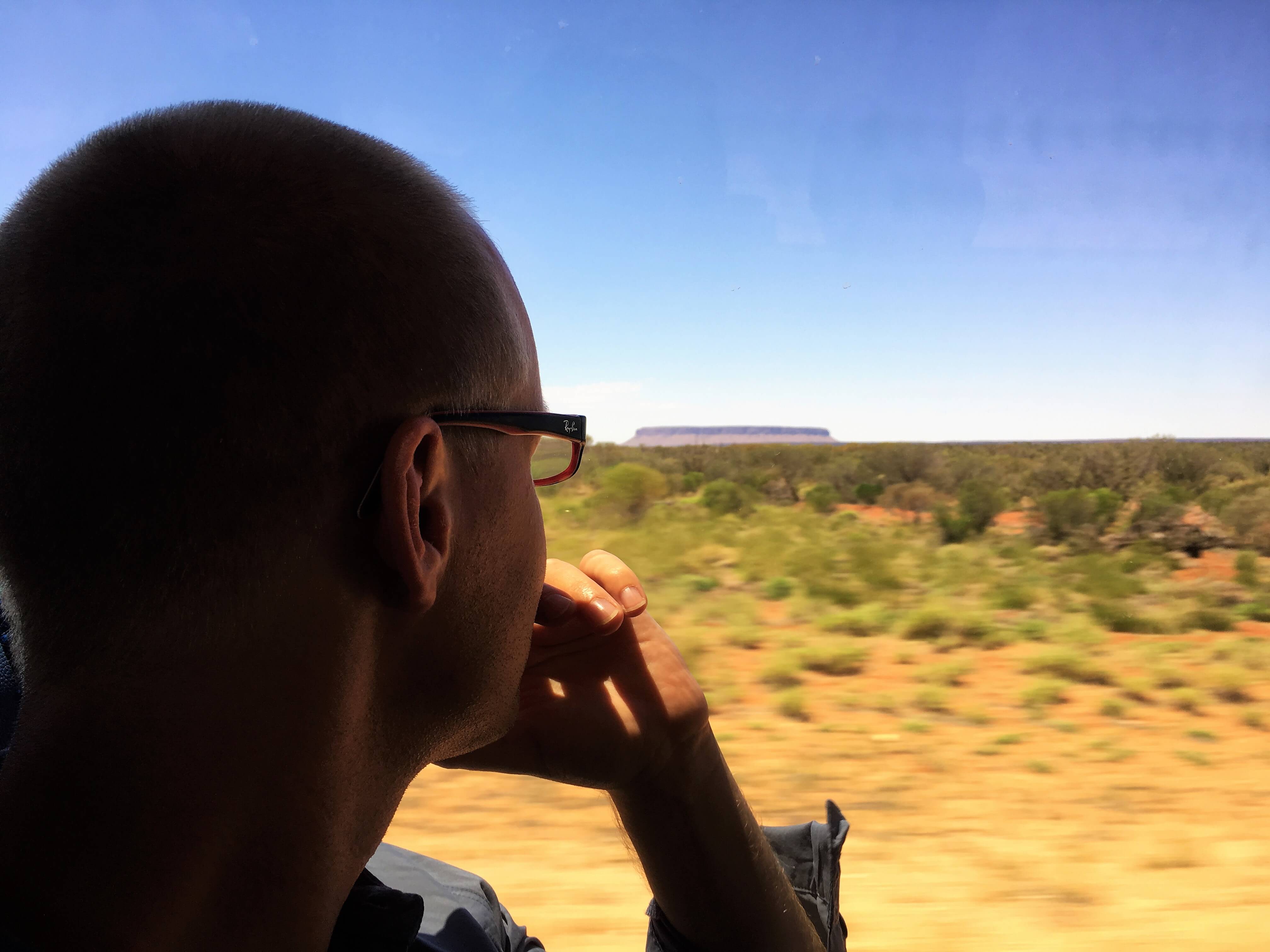 Dans l'outback en Australie en tourdumondiste