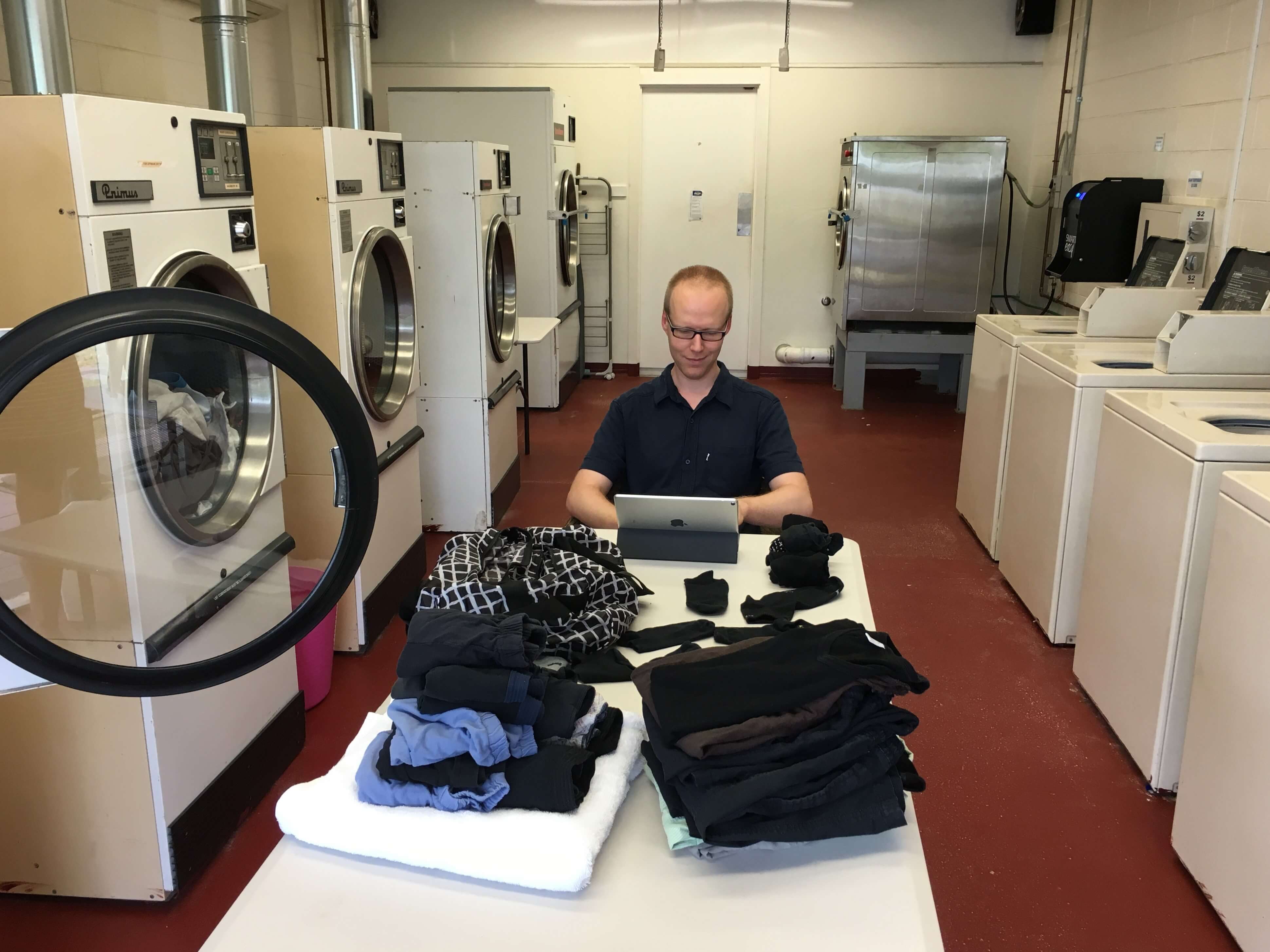 Faire la lessive quand on est un tourdumondiste