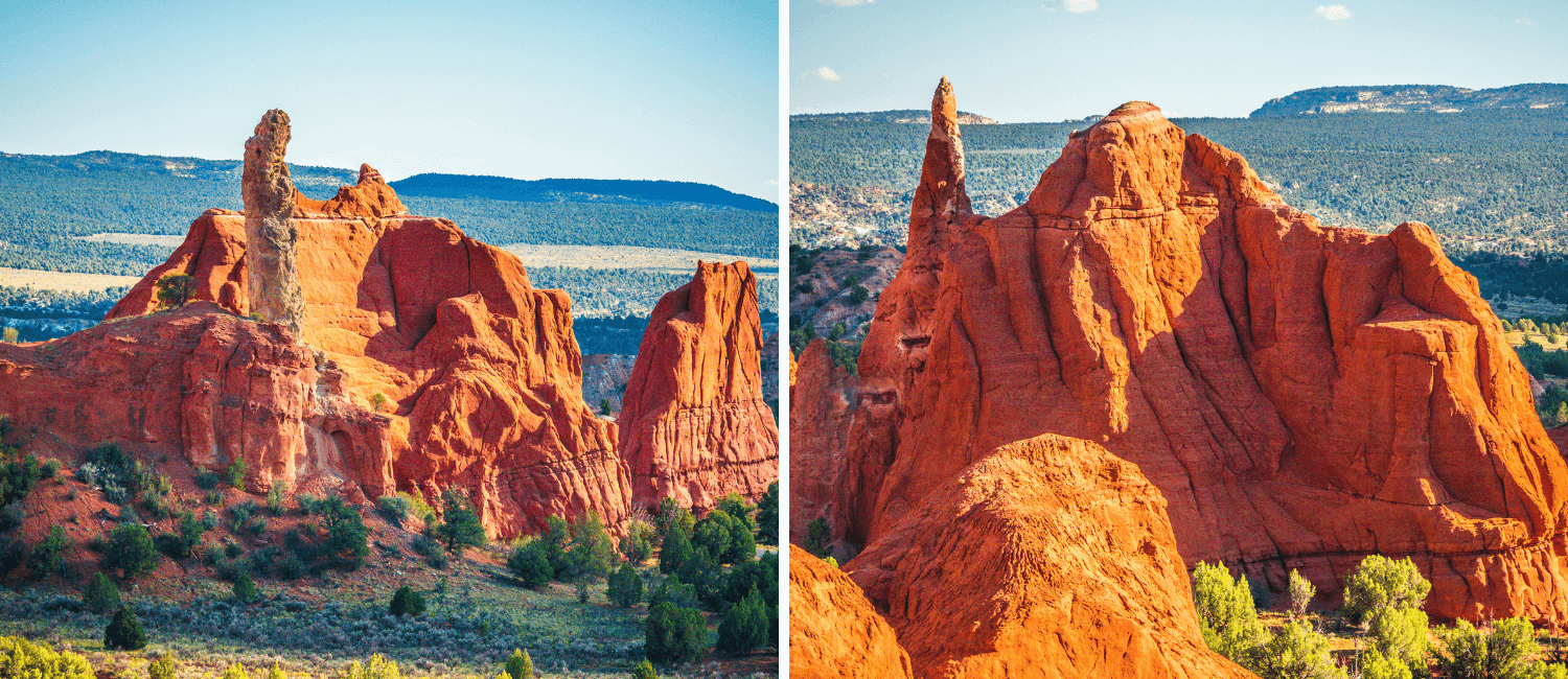 Les cheminées du parc d'état Kodachrome Basin