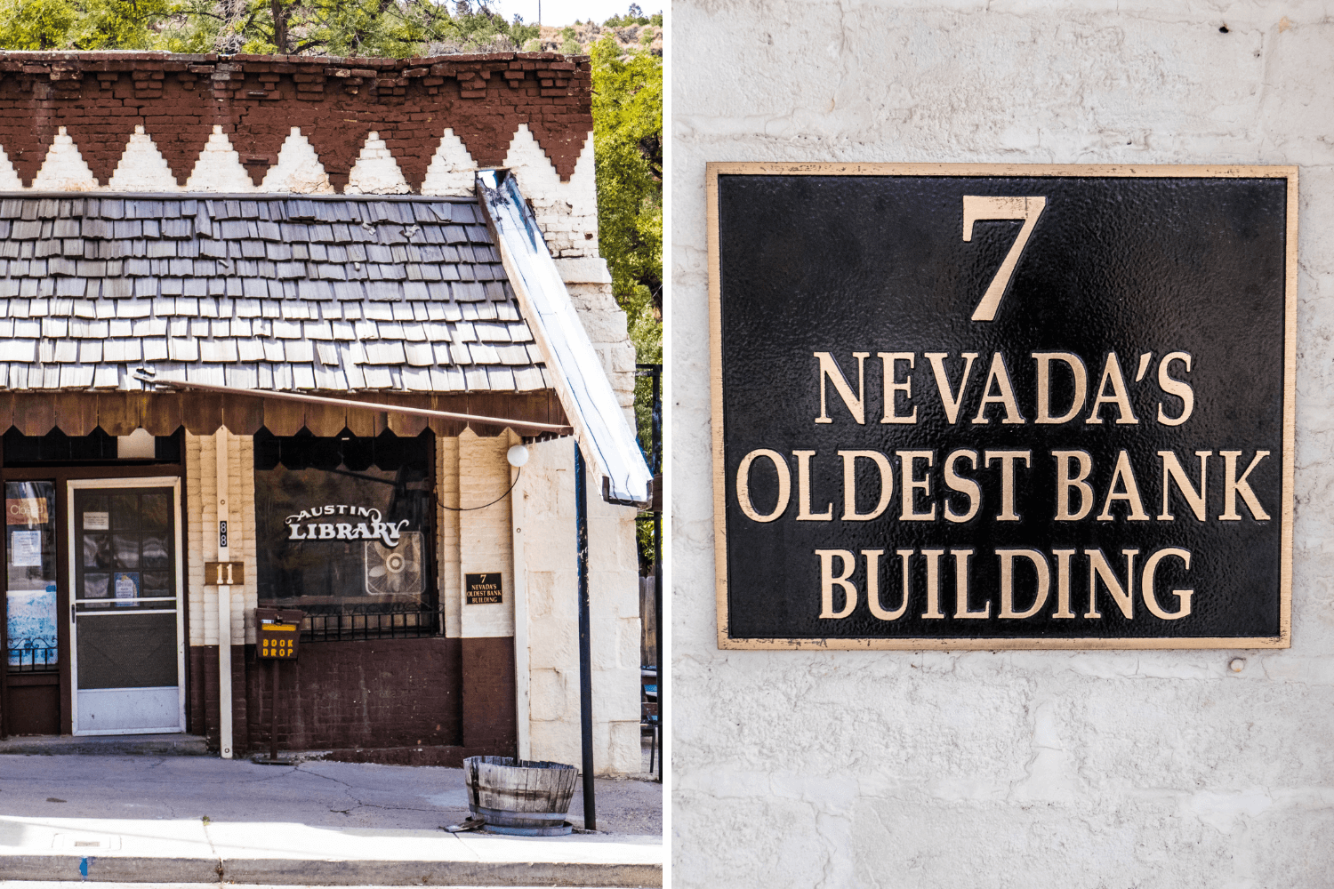 La plus vieille banque du Nevada à Austin