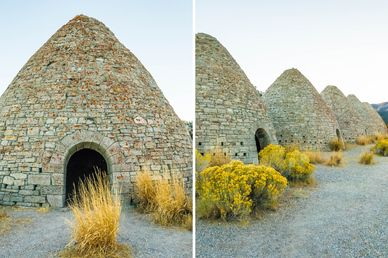 Ward Charcoal Ovens state parc près d'Ely