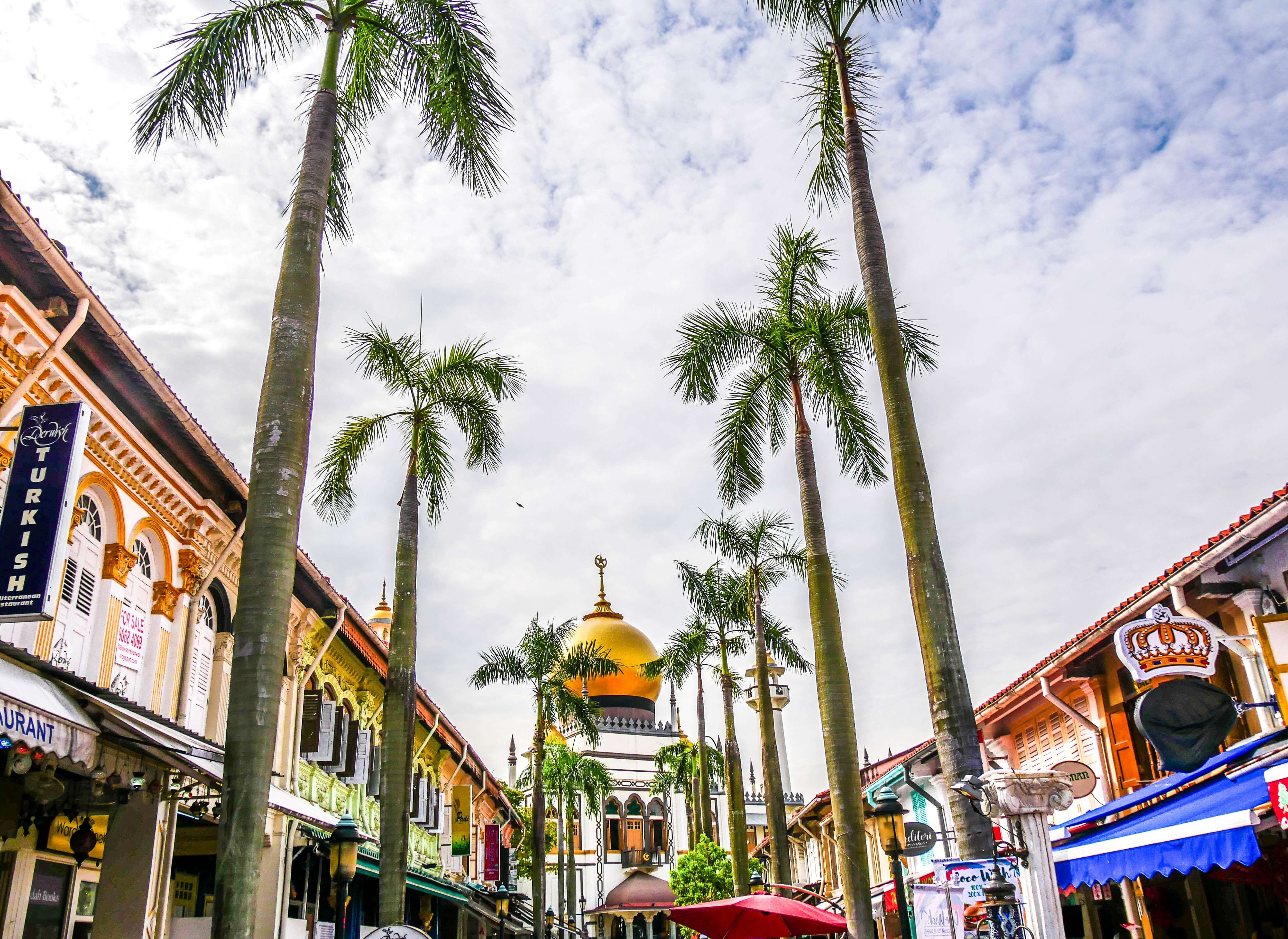 Muscat street à Kampong Glam à visiter à Singapour