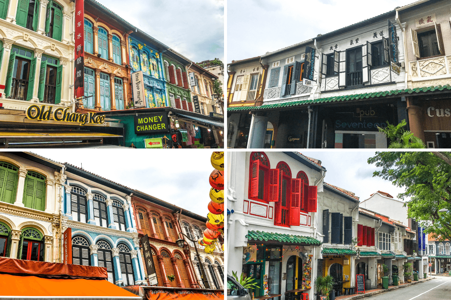 Shophouses à découvrir à Singapour en 3jours