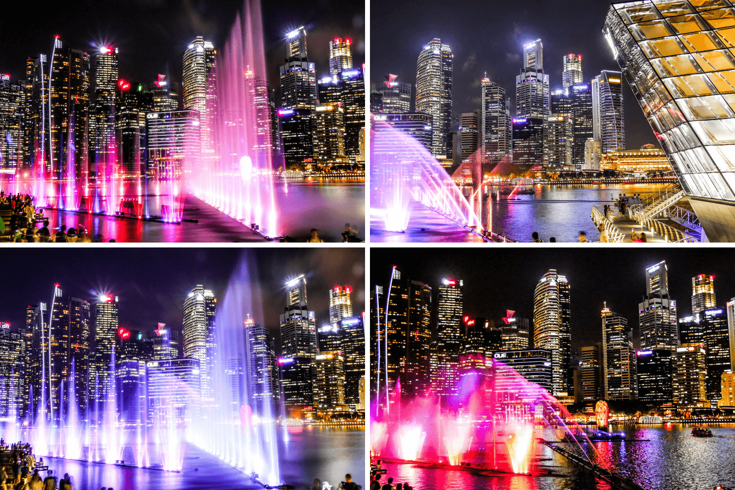 Spectra à Marina Bay Sands Singapour