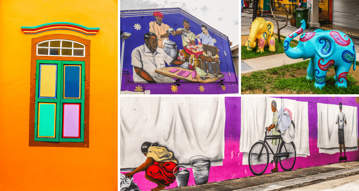 Street art quartier indien Singapour