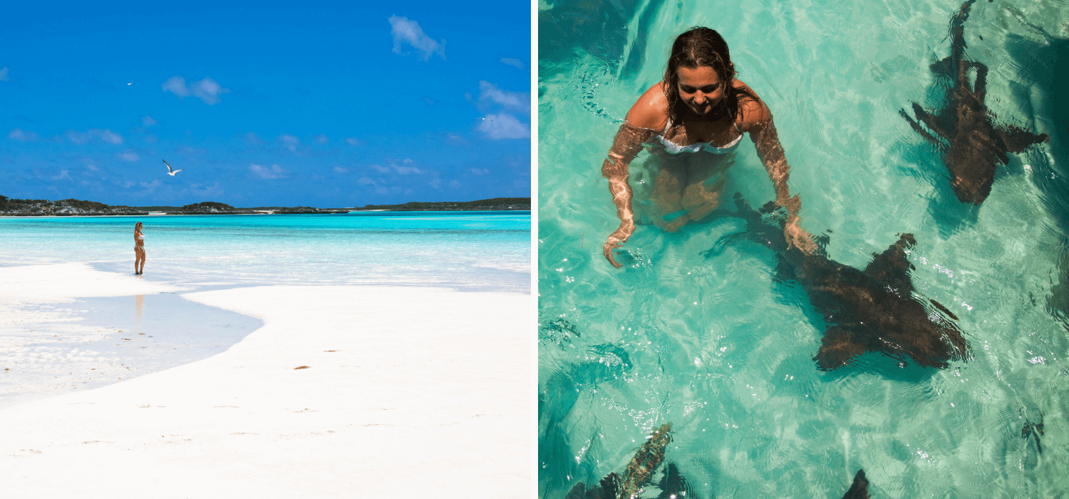 Archipel des Exumas iles paradisiaques Bahamas