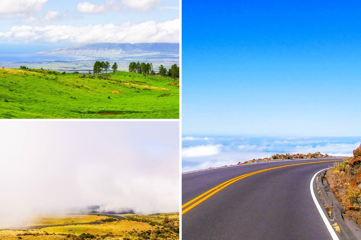 Route parc national Haleakala Maui