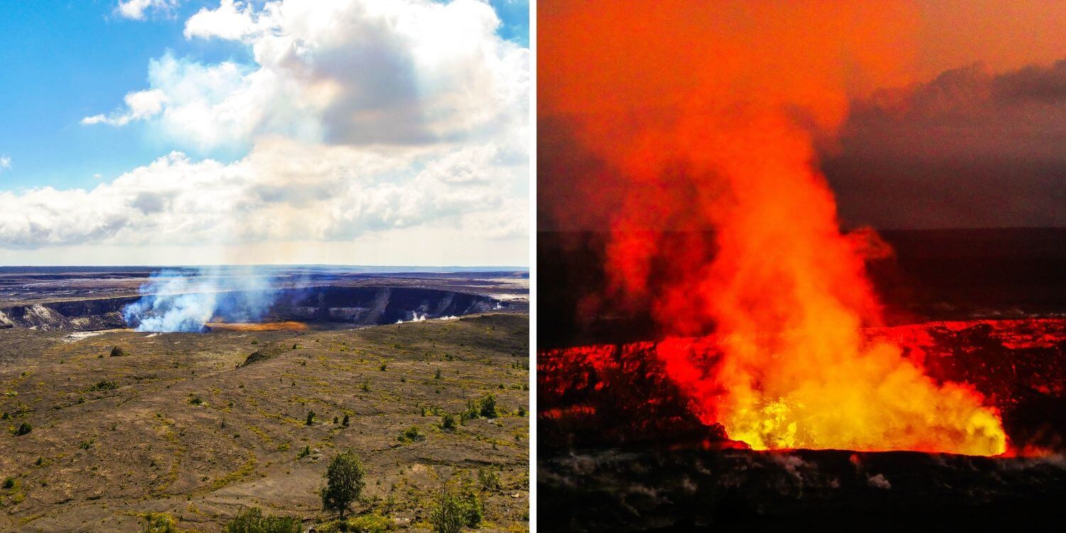 Halema'uma'u Crater Volcano NP