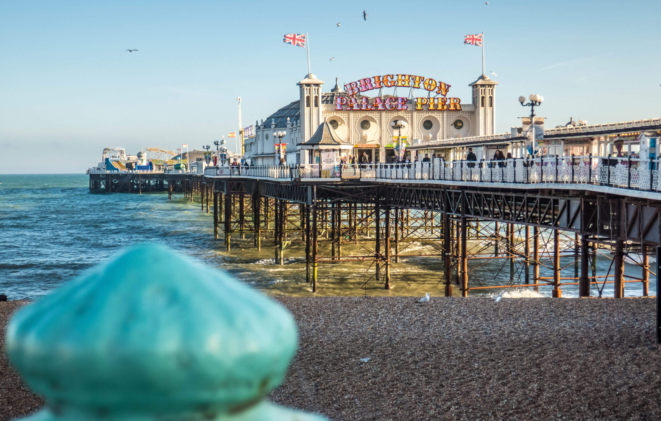 Pier de Brighton Sud Angleterre