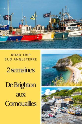 Road trip Sud Angleterre de Brighton aux Cornouailles Pinterest