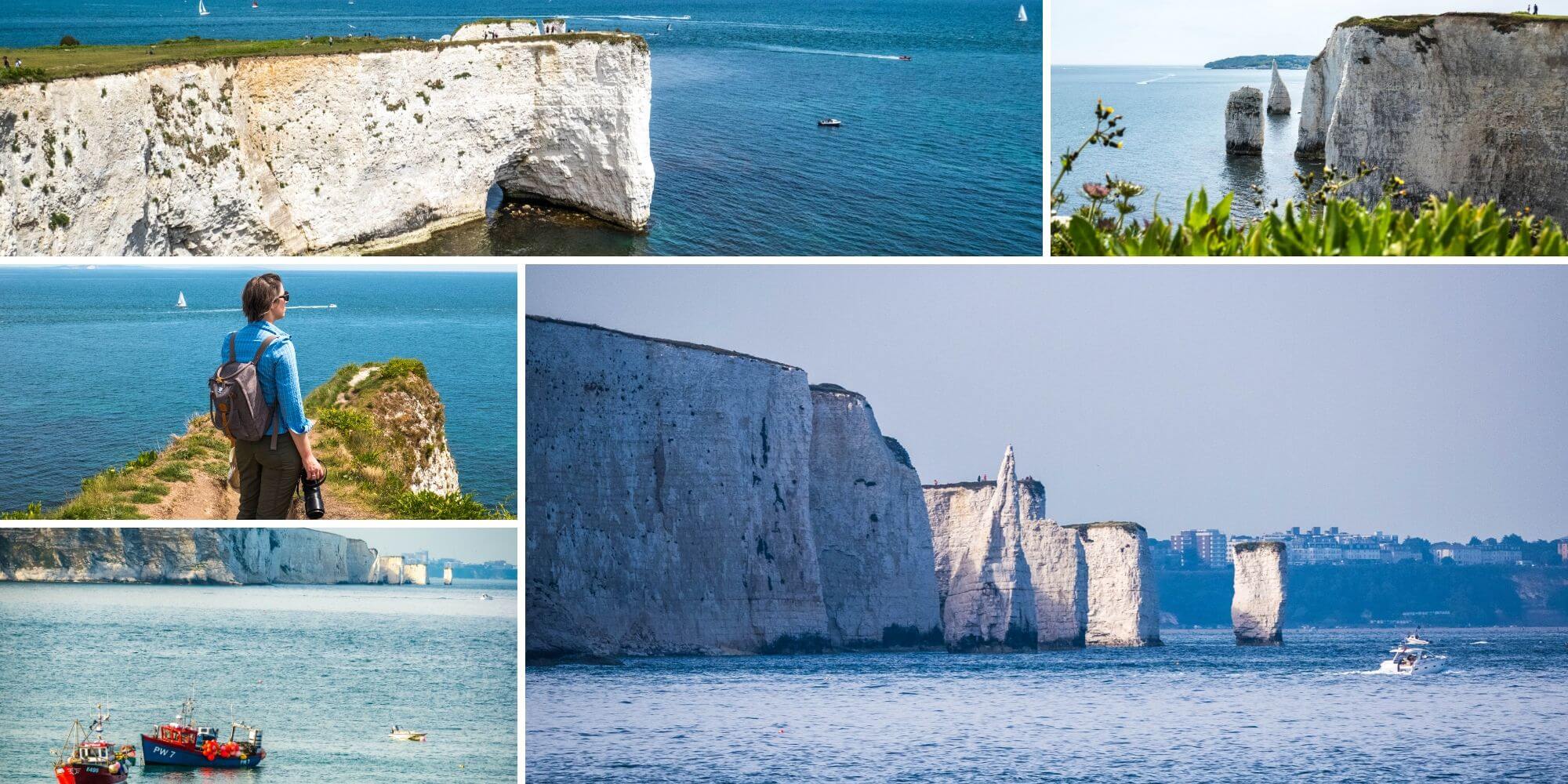 Visiter Old Harry Rocks côte jurassique Sud Angleterre