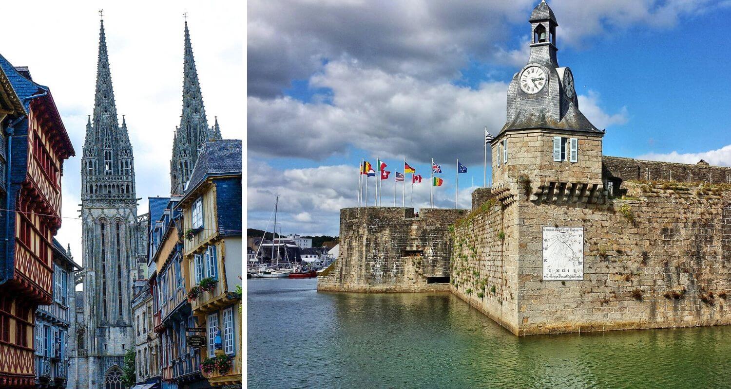 Visiter Quimper et Concarneau dans le Finistère
