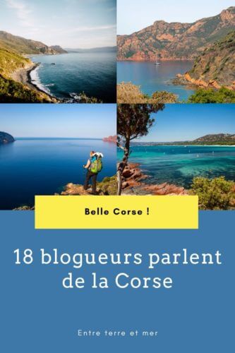 Visiter la Corse entre terre et mer Pinterest