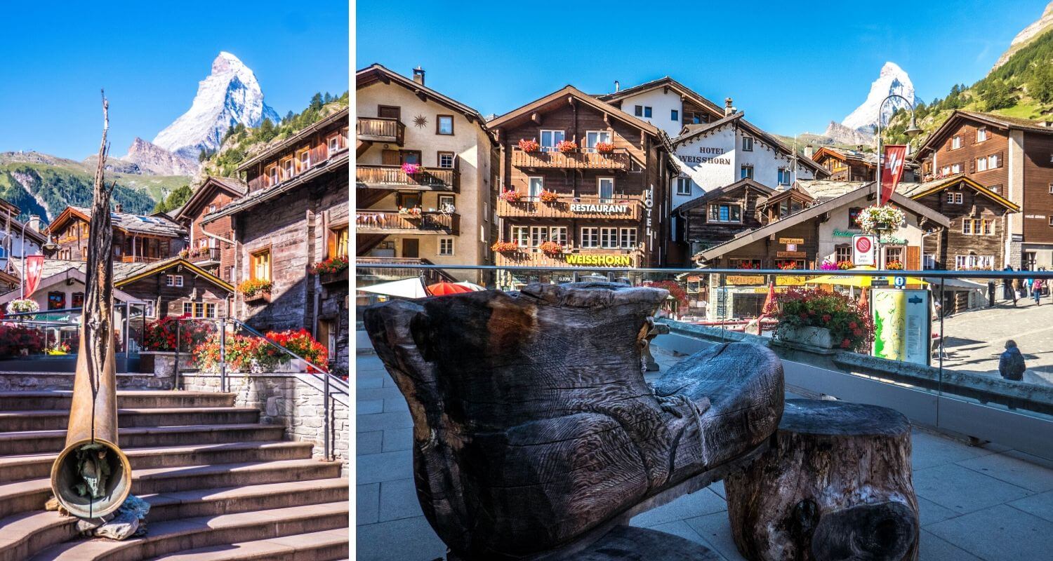 Place de l'église Zermatt