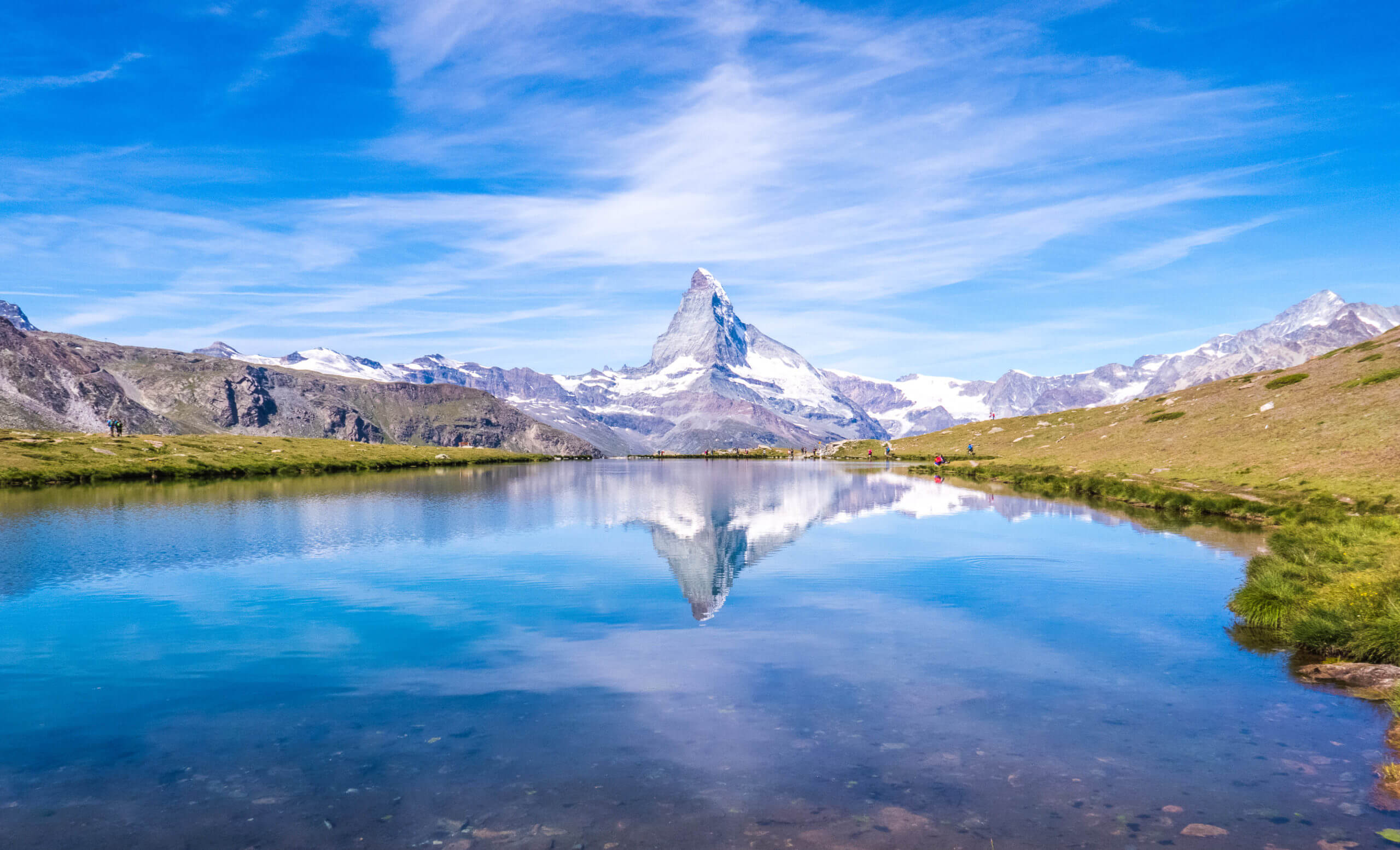 Stellisee Cervin randonnée des 5 lacs à Zermatt