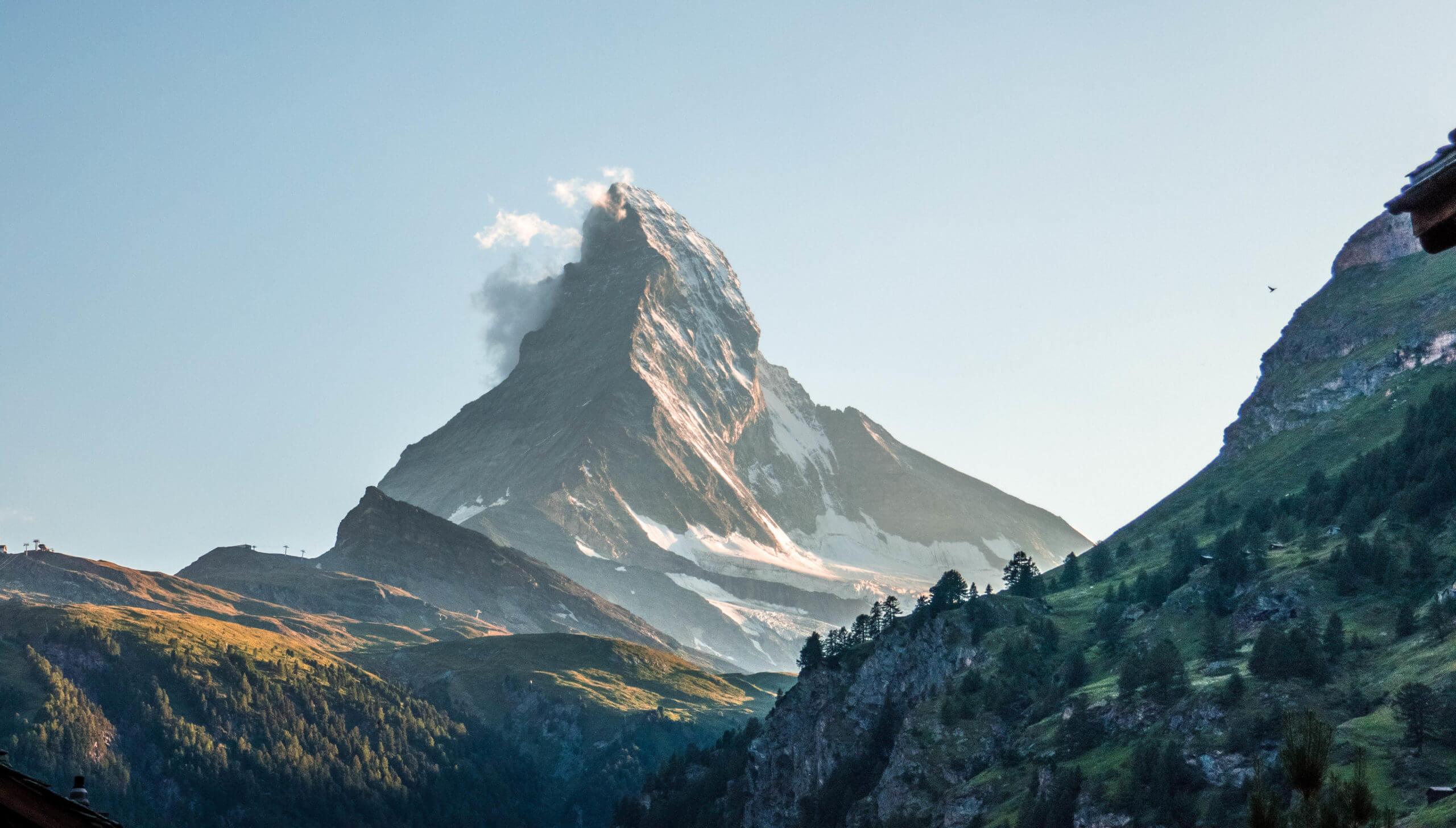 Voir le Cervin depuis Zermatt